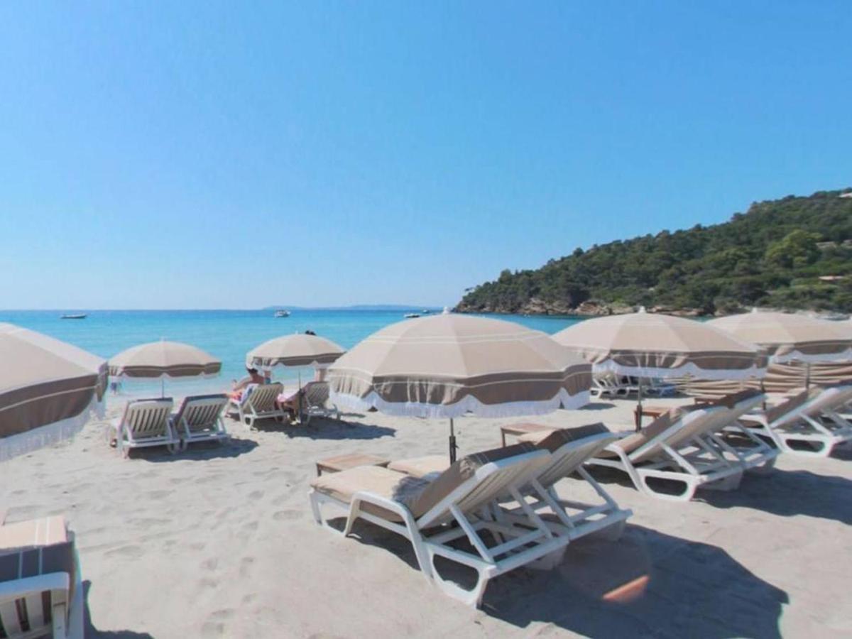 Studio Sur Plage Cavaliere Avec Terrasse, 1Er Etage, 2 Couchages - Fr-1-251-80 Le Lavandou Eksteriør billede